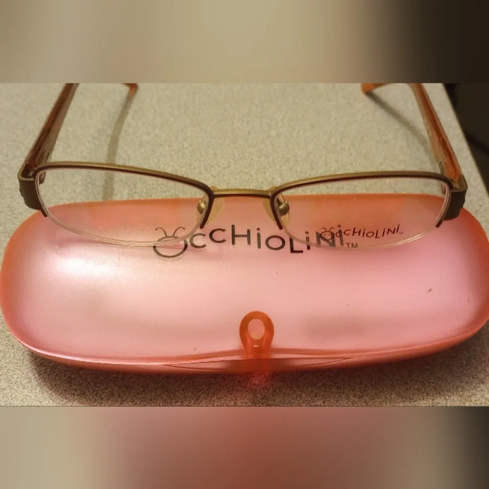 Occhiolini Kids Girls children's Frames flowers/ peace